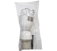 Monture plastique douille E27 60W maxi blanc