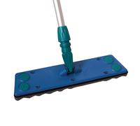 Monture pour balai trapèze ABS 40 cm système velcro + mousse