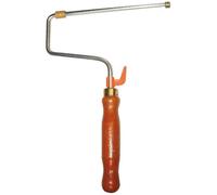Monture pour mini rouleau - SAVY - 180 mm - Manche en bois verni