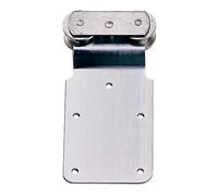 Monture sur plat avec 2 galets pour rail 50 x 40 mm - MANTION SAS - 0251D