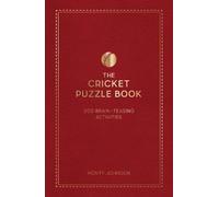 Monty Johnson The Cricket Puzzle Book (Relié)