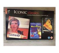 Monty Python Dvd & Book Box Set - Life Of Brian, & Holy Grail