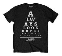 Monty Python - T-Shirt # S Unisex Black # Bright Side Eye Test [Import]