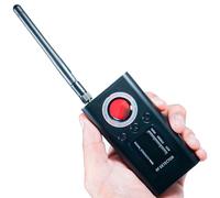 Monty Soul Détecteur Microspie et Caméras Cachées - Détecteur Anti-espionnage Portable pour Bureaux, Hôtels, Maisons et Voyages - Protection de la Vie Privée