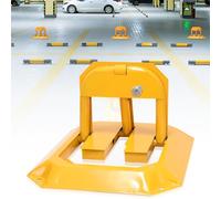 Monucep Borne de stationnement pliable, Borne de stationnement verrouillable avec 3 clés, charge maximale d'environ 5000 kg, pour parking d'entreprise et emplacement de stationnement, pour protéger