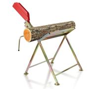 Monucep Chevalet de sciage avec support de tronçonneuse - Charge maximale : 150 kg - Scie précise du bois de chauffage - Pliable et peu encombrant - 81 x 72 x 78,5 cm