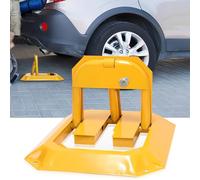 Monucep Lot de 2 barrières de parking pliables verrouillables avec 3 clés - Charge maximale : environ 5000 kg - Pour parking d'entreprise et place de stationnement - Protection contre les garages