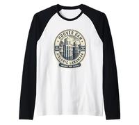 Monument Historique du Barrage Hoover, Style de Timbre Vintage Manche Raglan