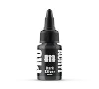 Monument Hobbies Peinture acrylique Pro - Argent foncé - 22 ml