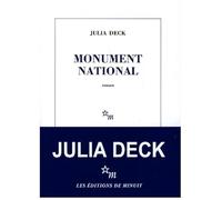 Monument national Julia Deck (Auteur)