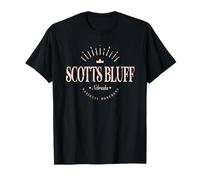 Monument National de Scotts Bluff, Nebraska Modern T-Shirt