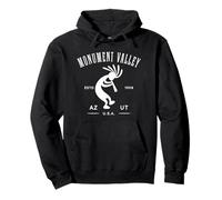 Monument Valley, Arizona, Utah, États-Unis, Dancing Kokopelli Design Sweat à Capuche