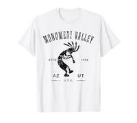 Monument Valley Arizona Utah USA Design Kokopelli Vieilli T-Shirt