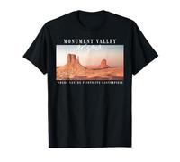 Monument Valley, en Arizona, où la nature peint un chef-d'œuvre T-Shirt