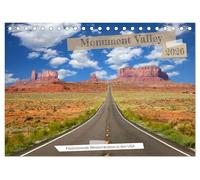 Monument Valley - Faszinierende Westernkulisse in den USA (Tischkalender 2026 DIN A5 quer), CALVENDO Monatskalender: Einer der schönsten Nationalparks der Welt! Ein "MUSS" bei Mietwagenrundreisen!