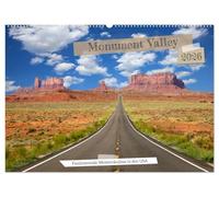 Monument Valley - Faszinierende Westernkulisse in den USA (Wandkalender 2026 DIN A2 quer), CALVENDO Monatskalender: Einer der schönsten Nationalparks der Welt! Ein "MUSS" bei Mietwagenrundreisen!