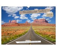 Monument Valley - Faszinierende Westernkulisse in den USA (Wandkalender 2026 DIN A3 quer), CALVENDO Monatskalender: Einer der schönsten Nationalparks der Welt! Ein "MUSS" bei Mietwagenrundreisen!