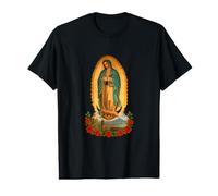 Monuments emblématiques de Guadalupe, Popocatépetl et Mexico T-Shirt Graphique avec Valeur