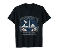 Monuments et souvenirs de la fierté de Washington DC City T-Shirt
