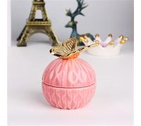 Monuments Funéraires Cendres Incinérées Animaux Compagnie Rose Souvenirs Chat Chien Boîte Rangement Cendres D'animaux Urnes Animaux Compagnie Urnes Souvenir Urnes Crémation Coffre Funéraire(Pink-10)