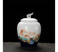 Monuments Funéraires Petit Animal en Céramique Urne Board Keepsake Cremation Urns for Human Human Pet Cat Dog Rabbit Place Funérailles Coffre Funéraire(2)