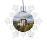 Monuments historiques d'Arménie Flocon de neige Ornements de Noël