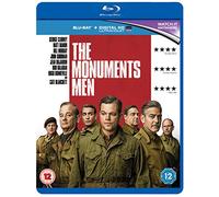 The Monuments Men (Blu-ray) Sam Hazeldine John Goodman Jean Dujardin Bill Murray