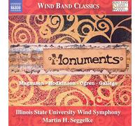 Gallego / Haecker – Monuments: Music for Wind Symphony – CD – NAXOS