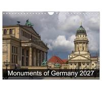 Monuments of Germany 2027 (Wall Calendar 2027 DIN A4 landscape), CALVENDO 12 Month Wall Calendar: The best photos from Wiki Loves Monuments, the world's largest photo competition on Wikipedia
