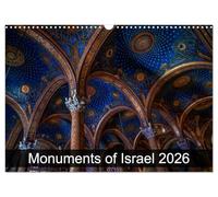 Monuments of Israel 2026 (Wall Calendar 2026 DIN A3 landscape), CALVENDO 12 Month Wall Calendar: The best photos from Wiki Loves Monuments, the world's largest photo competition on Wikipedia