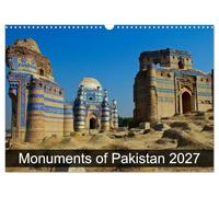 Monuments of Pakistan 2027 (Wall Calendar 2027 DIN A3 landscape), CALVENDO 12 Month Wall Calendar: The best photos from Wiki Loves Monuments, the world's largest photo competition on Wikipedia