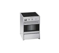 Monza E 612 X - Cuisinière - pose libre - largeur : 60 cm - profondeur : 60 cm - hauteur : 89 cm acier inoxydable