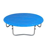 Monzana Bâche de Protection pour Trampoline Ø 305 cm Bleu Housse en PE résistante aux UV Pluie Neige Soleil