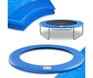 Monzana® Coussin de Protection Trampoline Ø183cm Mousse 15mm PVC 500D UV Universel Coussin de sécurité résistant