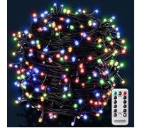 Monzana Guirlande lumineuse 200 LED Multicolore avec télécommande minuteur décoration de Noël illumination éclairage