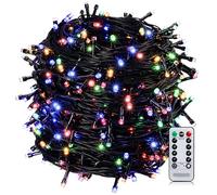 MONZANA® Guirlande lumineuse 200 LED Multicolore avec télécommande minuteur décoration de Noël illumination éclairage