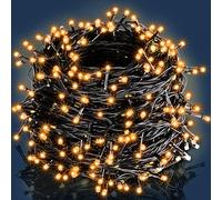 Monzana Guirlande lumineuse 600 LED Blanc chaud illumination intérieur extérieur guirlande de Noël éclairage décoration