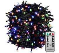 Monzana Guirlande lumineuse 600 LED Multicolore avec télécommande minuteur décoration de Noël illumination éclairage