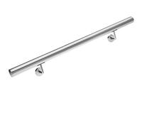 MONZANA® Main courante acier inoxydable V2A rampe d'escalier rambarde barre 100 cm support mural intérieur extérieur