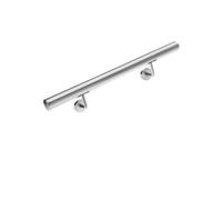 MONZANA® Main courante acier inoxydable V2A rampe d'escalier rambarde barre 50 cm support mural intérieur extérieur