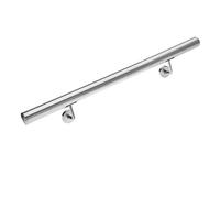 MONZANA® Main courante acier inoxydable V2A rampe d'escalier rambarde barre 80 cm support mural intérieur extérieur