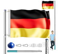 MONZANA Mât de drapeau télescopique 6,3 m allemagne