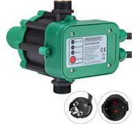 MONZANA® Pressostat pompe à eau avec câble 10 Bar protection contre la marche à secde pompe station d'eau domestique pressostat pompe de jardin bouton poussoir