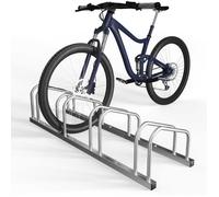 MONZANA® Râtelier 4 vélos métal support de rangement pneu 65 mm max range-vélos support rangement vélo VTT enfants BMX