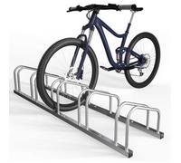 Monzana® Râtelier 4 vélos métal support de rangement pneu 65 mm max range-vélos support rangement vélo VTT enfants BMX