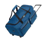 Monzana Sac De Voyage 85L Bleu à roulettes trolley sac de sport poignée télescopique 2 roues verrouillable transport