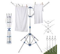 Monzana Sechoir A Linge Pliable Type Parapluie 14 M