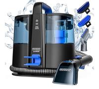 MONZANA® Shampouineuse 400W Aspirateur laveur portable Nettoyeur pour canapé tissus tapis moquettes voiture avec double réservoirs