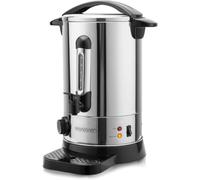 MONZANAŽ Distributeur de boissons chaudes 20L en acier inoxydable Bouilloire Marmite ŕ vin chaud 1650W Chauffe eau avec température réglable 90 tasses