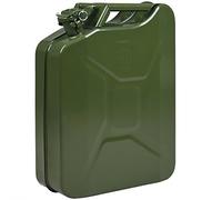 MONZANAŽ Jerrican essence 20L métal homologation ONU transport liquides diesel essence voiture huile moto bidon goupille eau récipient étanche carburant
